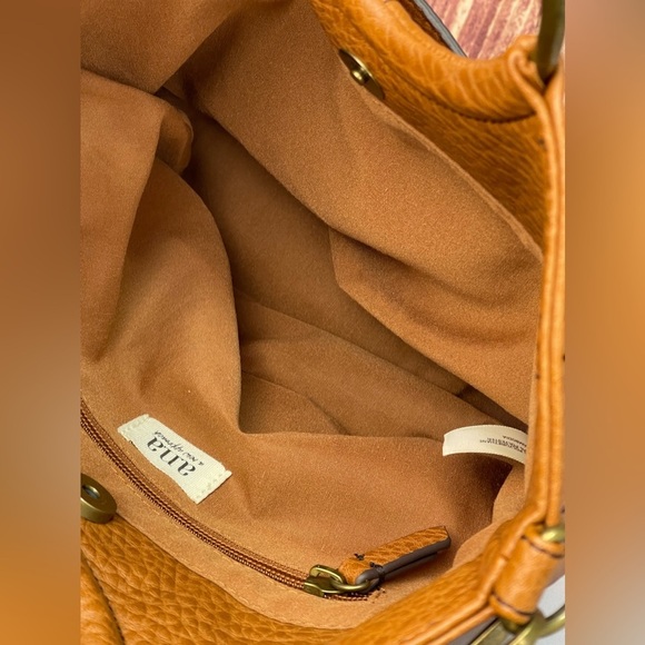 Ana brown ring boho faux leather adjustable strap should bag purse handbag - Picture 4 of 14